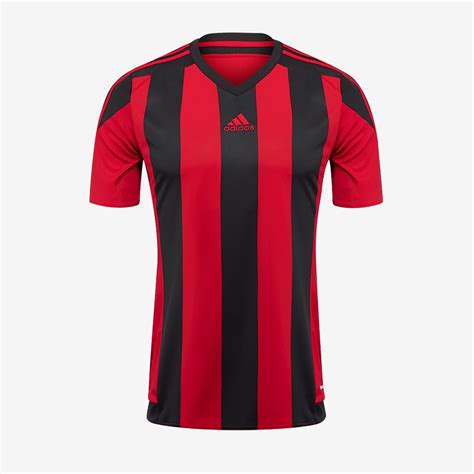 Mens Football Teamwear Adidas Striped 15 Short Sleeve Jersey Power