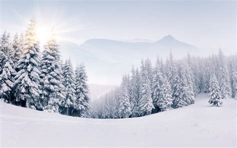 Mountains Landscape Snow Wallpaper 1920x1080 123501 W