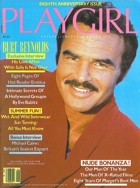 Burt Reynolds Playgirl Cover 1981 Thomas Friel Flickr