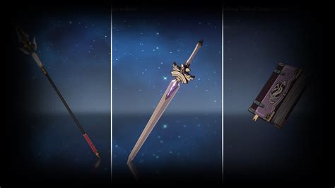 The 10 Best 3 Star Weapons In Genshin Impact Genshin Tool Images