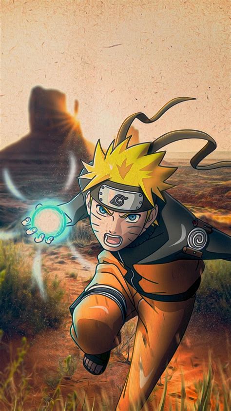 Naruto Live Uzumaki Running Anime Animation Fighting Hd Phone