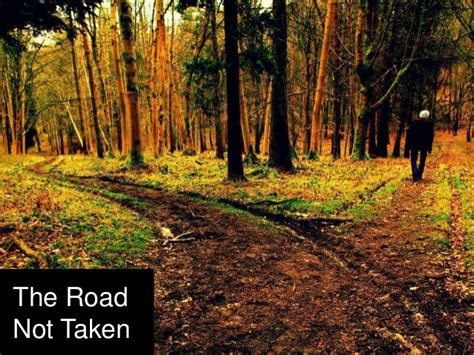 Robert Frost The Road Not Taken