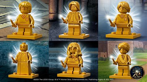 Lego Harry Potter Golden Minifigures Revealed Bricksfanz
