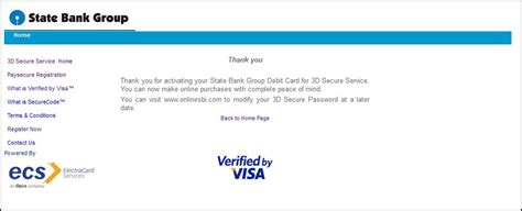 Don't stay with it for long before activating it. SBI 3d secure code registration,activation,reset process in 3 steps