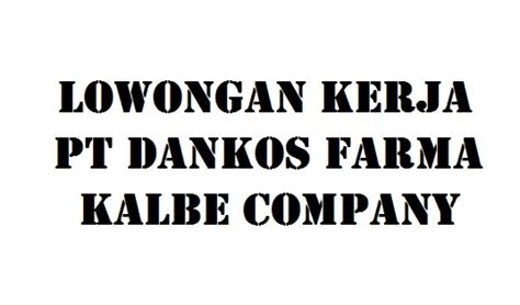 Codeid was previously a unit business of integrasi, a system integrator that benefit : Lowongan Kerja PT Dankos Farma (Kalbe Group) - Info Loker Purbalingga