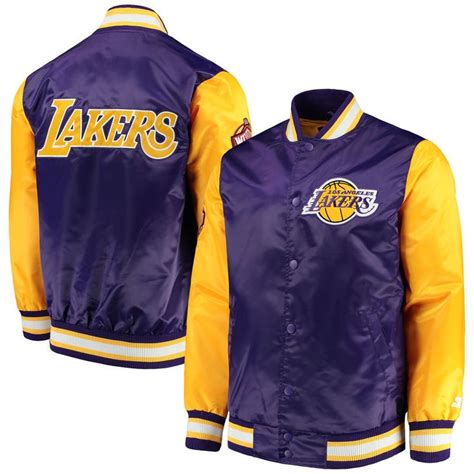 In jedem fall sollten sie einmal vor dem kauf die folgenden fragen checken, ob lakers jacke ihren persönlichen. Los Angeles Lakers Starter Rookie Full Snap Jacket ...