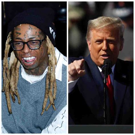 Lil Wayne Flicks It Up With Donald Trump Gushes About Trumps