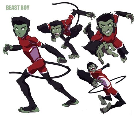Young Justice Invasion Beast Boy Comic Art Community Gallery Of Comic Art