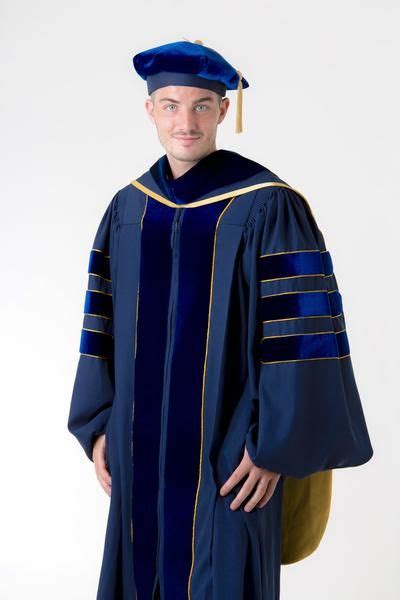 University Of California Phd Regalia Doctoral Regalia Doctoral Gown