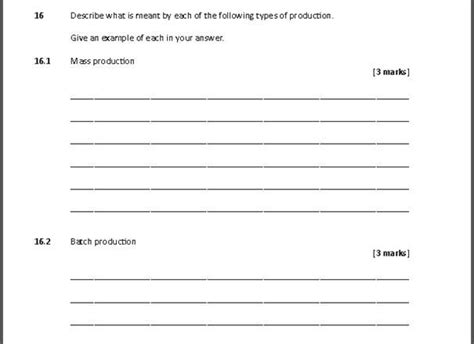 gcse design and technology 9 1 practice exam papers written in the style of aqa dandt