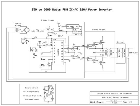 Inverters Dc To Ac Circuit Diagram | Free Image About Wiring Diagram