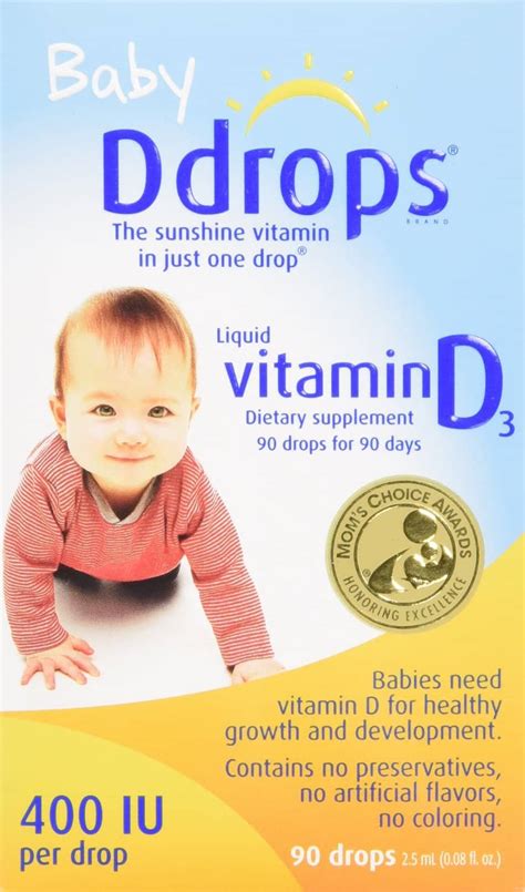 So instead of giving their infants a supplement, they choose other ways of increasing the amount of the vitamin their babies receive naturally. Best Vitamin D Drops for Baby: Baby Ddrops Review - Mommy ...