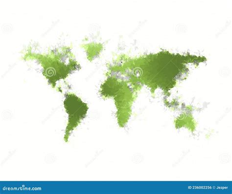 World Map 3d Polygon Stock Illustration Illustration Of Internet