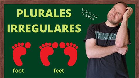 Sustantivos PLURALES IRREGULARES en inglés Clase nivel básico YouTube