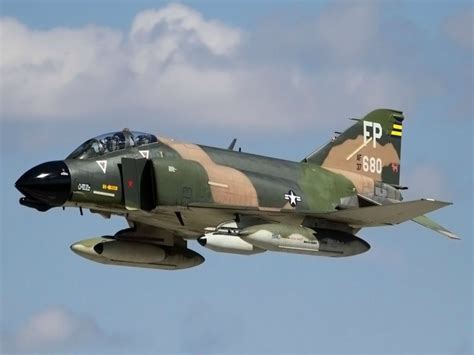 Usaf Camouflage F 4 Phantom 1960s Us Fighter Jets Air Fighter