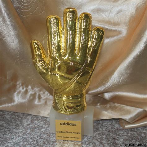 94 Inches Height Soccer Football Resin Goalkeeper Golden Glove Award