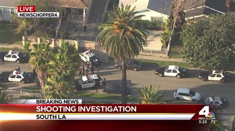 One Dead In South La Shooting Nbc Los Angeles