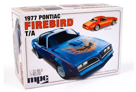 125 Mpc 1977 Pontiac Firebird Ta Model Kit