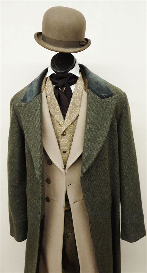 Image Result For 1890s Mens Overcoat Victorian Mens Fashion