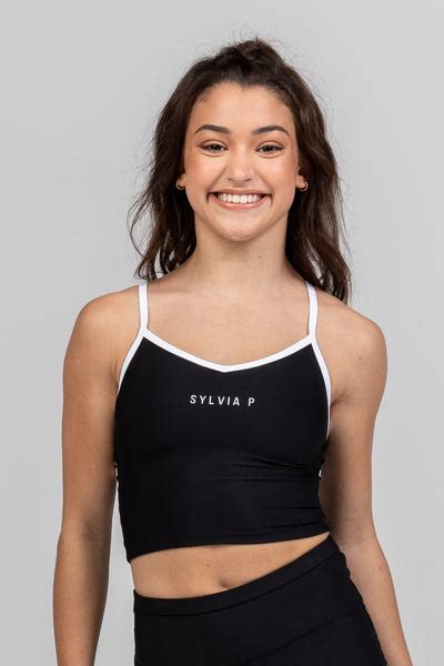 The Original Cropped Singlet Gymnastics Training Wear Sylvia P Sylviap Sportswear Pty Ltd