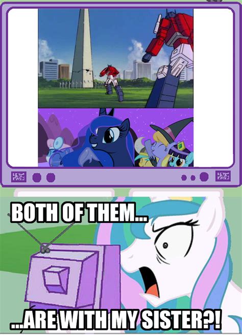 139521 Exploitable Meme Meme Optilestia Optimus Prime Pony