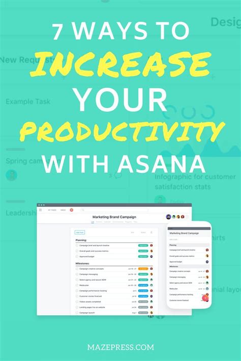 Want To Increase Your Productivity Try Using Asana Create Business