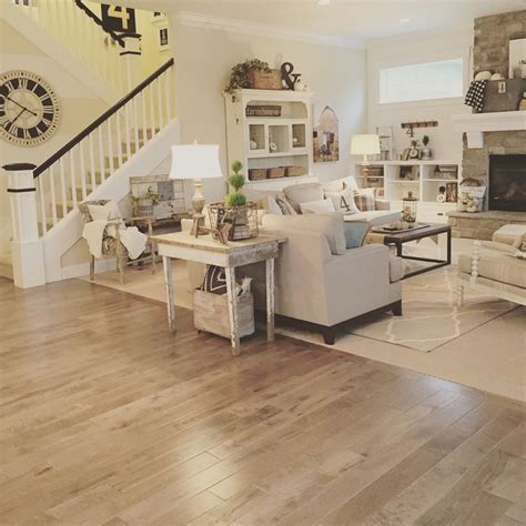 Modern farmhouse living. Open concept, neutral color ... Modern farmhouse style is, in a lot of ways, the best of several trends from the last few years.