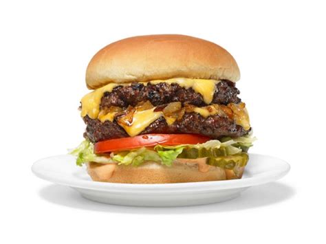 Increase heat to high until skillet is smoking. Almost-Famous Animal-Style Burgers Recipe | Food Network ...