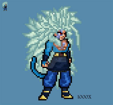 Super Saiyan 10 Goku Jus Sprite By Yurestu On Deviantart