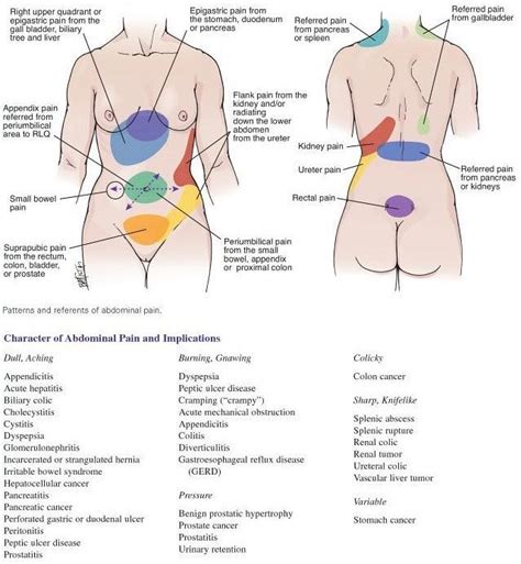MedicTests Com On Twitter Quick Reference Abdominal Pain Chart