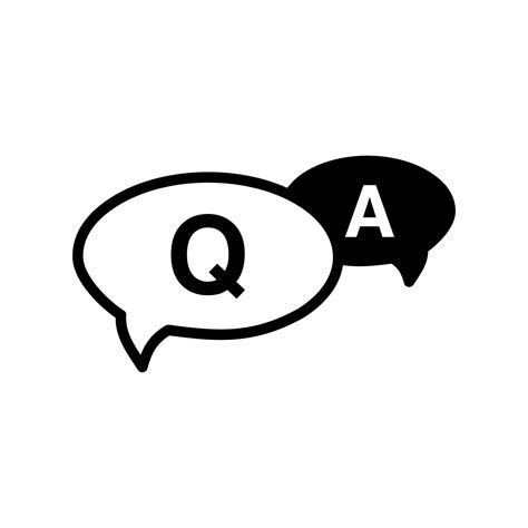 Faq Icon Questions And Answers Icon Lines Glyphs And Full Line Q