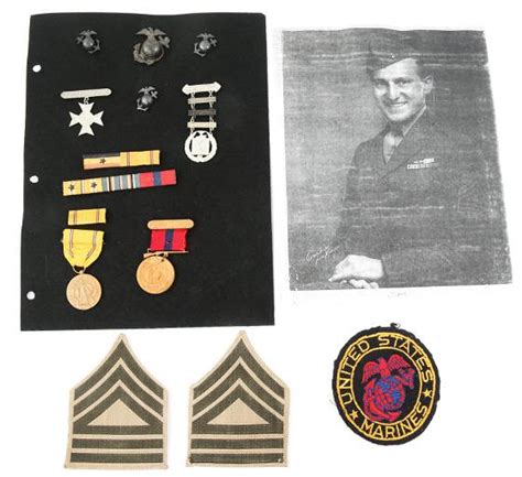 Wwii Usmc Named Good Conduct Medal Grouping May 27 2021 Centurion