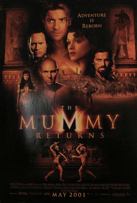 The Mummy Returns Vintage Concert Poster May 4 2001 At Wolfgangs