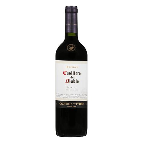 Casillero Del Diablo Chile Merlot 750 Ml Wine And Champagne Matherne