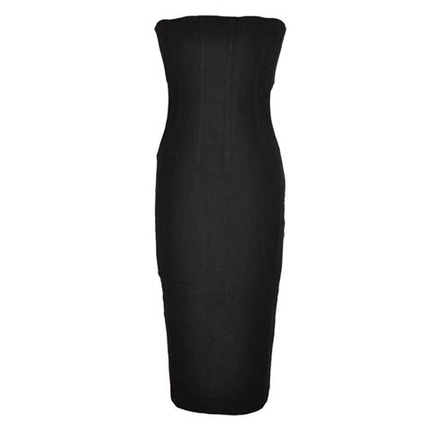 dolce and gabbana black strapless cocktail dress for sale at 1stdibs dolce and gabbana black