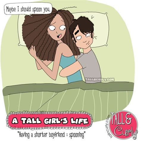 Tall Girl Shorter Guy Love Without Measure Tall N Curly Comics
