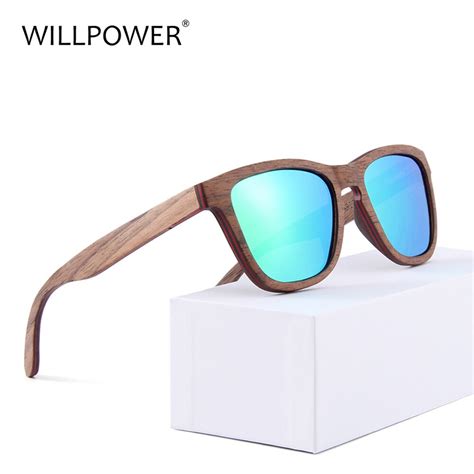 New Retro Bamboo Sunglasses Men Wooden Bamboo Glasses Women Brand Designer Fashion Square Wood