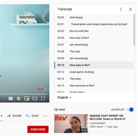 How To Download Youtube Subtitles As Text And Transcript Files Rev