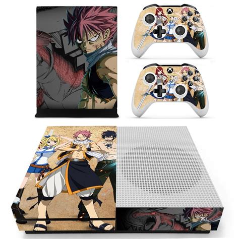 Anime Fairy Tail Skin Sticker Decal For Xbox One S Console And