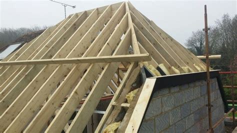 Half Hipped Roof Completed In Dorking Fibreglass Roof Hip Roof Roof