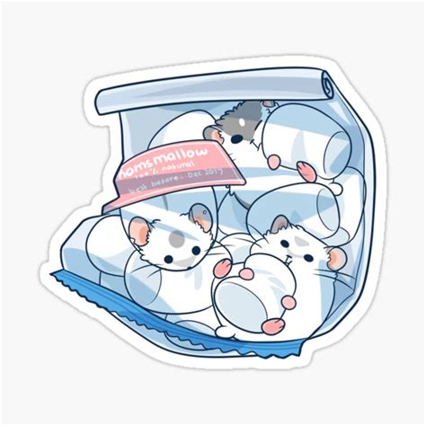 Hamster Stickers Redbubble