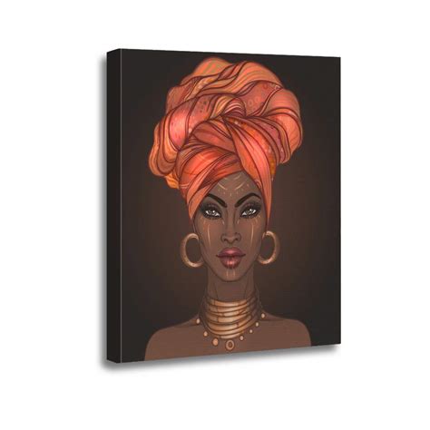 Buy Ansouyi X Inches Canvas Wall Art Painting African American
