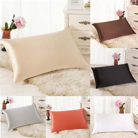 2018 Pillow Case 3050 Rectangle Cushion Cover Silk Throw Pillow Case