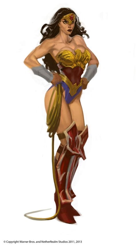 Wonder Woman Dc Injustice Art Gallery