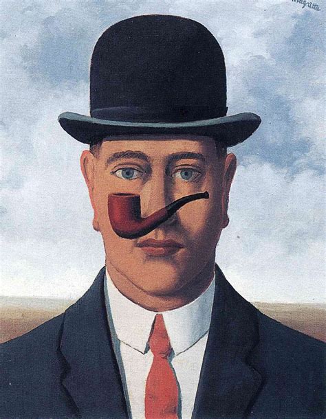 Tundras — Leuc Rene Magritte The Son Of Man 1964 Man Magritte