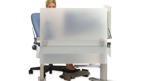 Frosted Privacy Modesty Desk Screens Steelcase