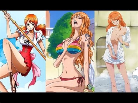 One Piece Nami Sexy Moments YouTube