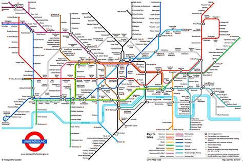 Transport For London Underground Map Maxi Poster London Underground
