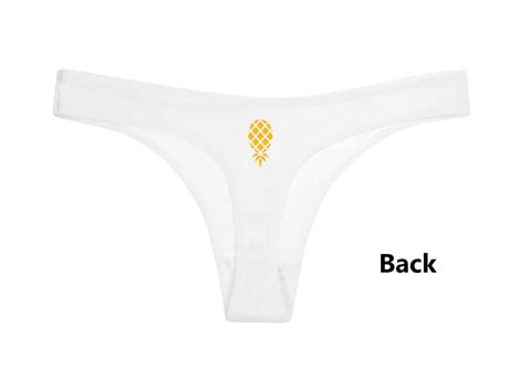 Sexy Swinger Panties Thong Underwear Kinky Lingerie Rear Upside Down Pineapple Ebay