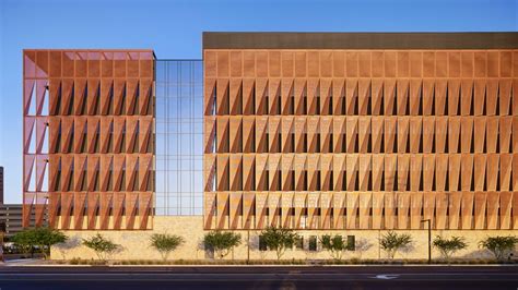 Zgf Wraps Arizona Medical Facility In Layer Of Creased Metal Panels